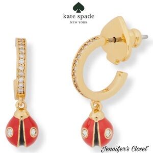 NWT ♠️ Kate Spade Ladybug Drop Earrings